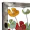 Multicolor Metal Traditional Floral Wall Décor Set, 4ct.